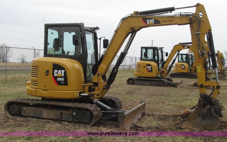 image for item G2341 2012 Caterpillar 305E CR series 4 mini hydraulic excavator