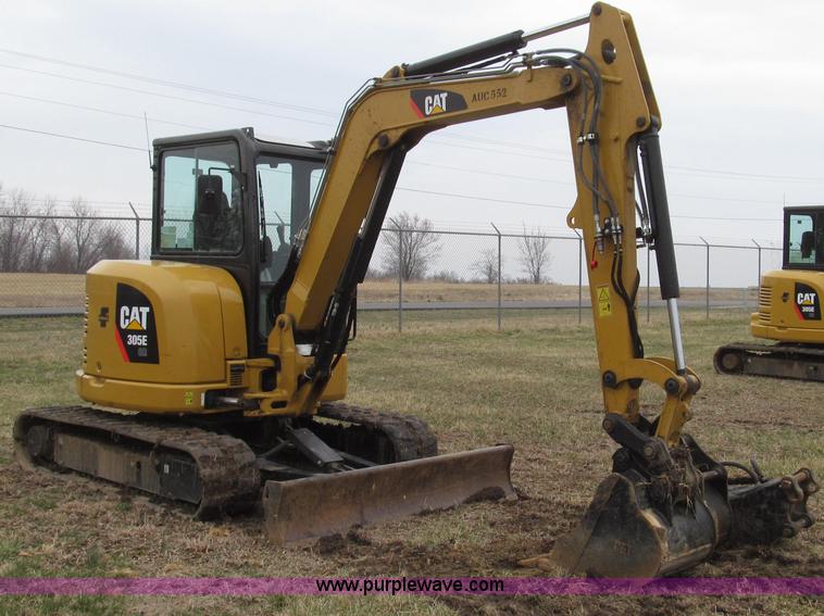 image for item G2341 2012 Caterpillar 305E CR series 4 mini hydraulic excavator