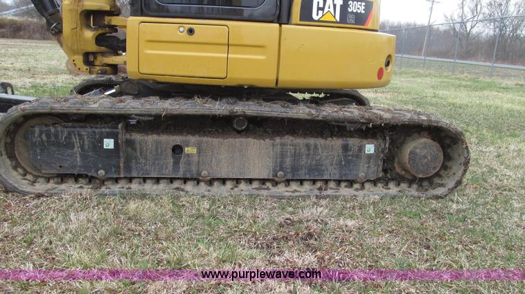 image for item G2341 2012 Caterpillar 305E CR series 4 mini hydraulic excavator