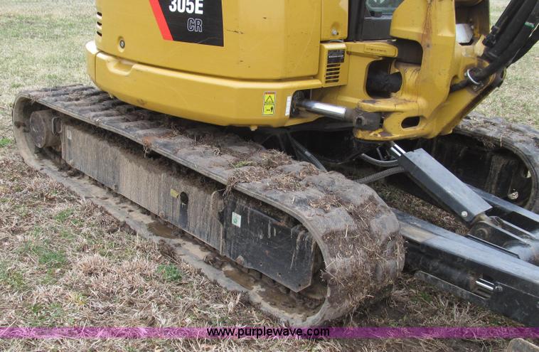 image for item G2341 2012 Caterpillar 305E CR series 4 mini hydraulic excavator