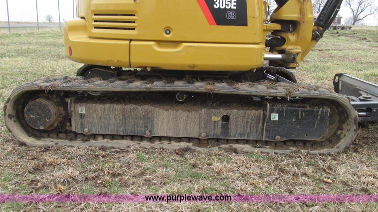 image for item G2341 2012 Caterpillar 305E CR series 4 mini hydraulic excavator