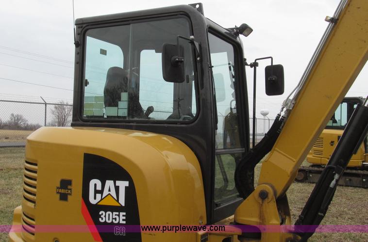image for item G2341 2012 Caterpillar 305E CR series 4 mini hydraulic excavator
