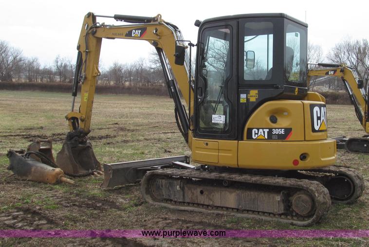 image for item G2342 2012 Caterpillar 305E CR series 4 mini hydraulic excavator
