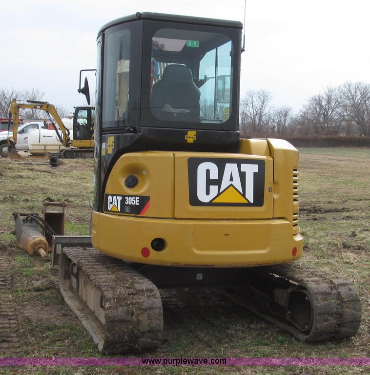 image for item G2342 2012 Caterpillar 305E CR series 4 mini hydraulic excavator