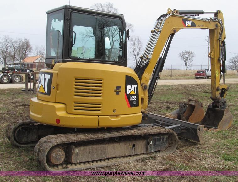 image for item G2342 2012 Caterpillar 305E CR series 4 mini hydraulic excavator