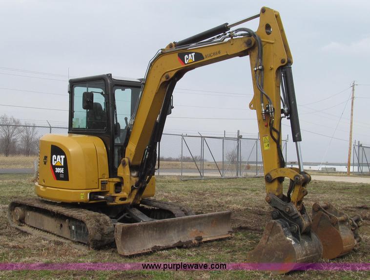 image for item G2342 2012 Caterpillar 305E CR series 4 mini hydraulic excavator