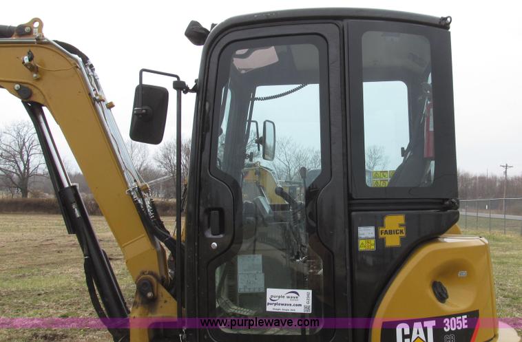 image for item G2342 2012 Caterpillar 305E CR series 4 mini hydraulic excavator