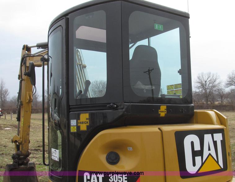 image for item G2342 2012 Caterpillar 305E CR series 4 mini hydraulic excavator