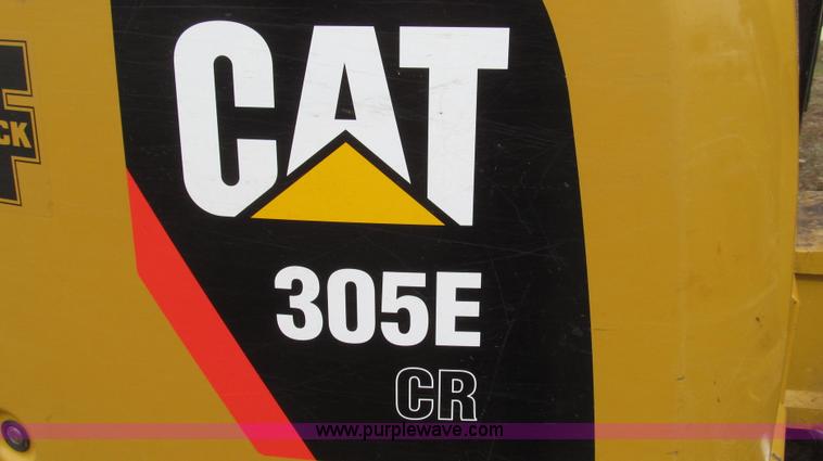 image for item G2342 2012 Caterpillar 305E CR series 4 mini hydraulic excavator