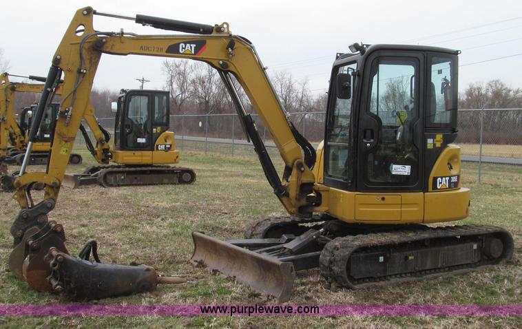 image for item G2343 2012 Caterpillar 305E CR series 4 mini hydraulic excavator