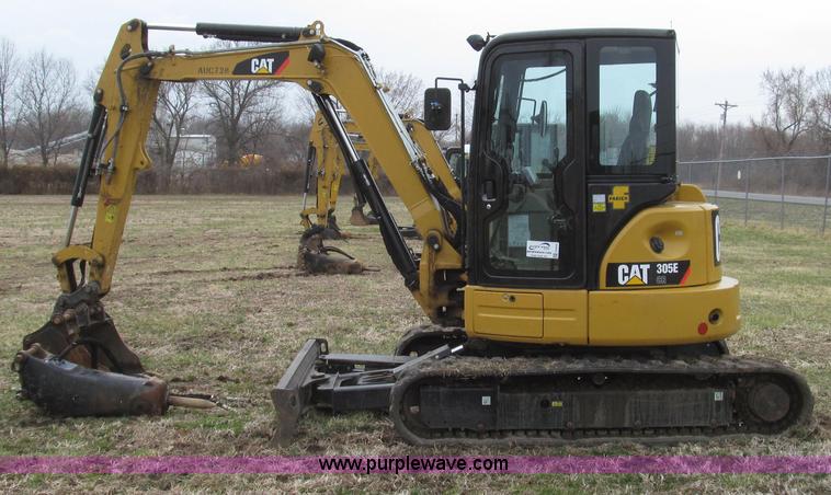 image for item G2343 2012 Caterpillar 305E CR series 4 mini hydraulic excavator