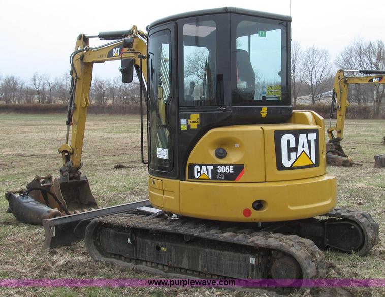 image for item G2343 2012 Caterpillar 305E CR series 4 mini hydraulic excavator