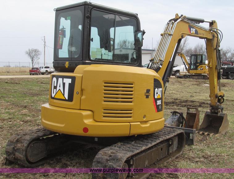 image for item G2343 2012 Caterpillar 305E CR series 4 mini hydraulic excavator