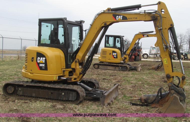 image for item G2343 2012 Caterpillar 305E CR series 4 mini hydraulic excavator