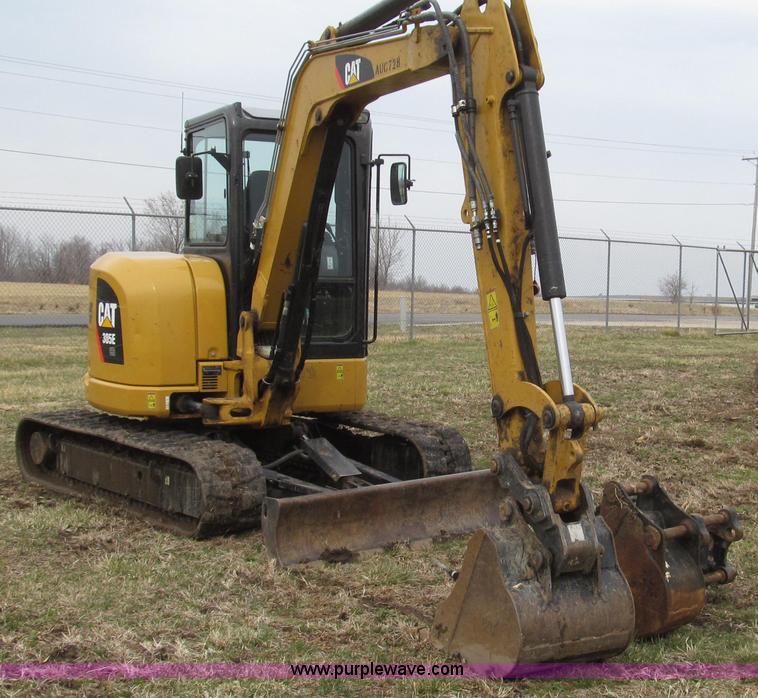 image for item G2343 2012 Caterpillar 305E CR series 4 mini hydraulic excavator