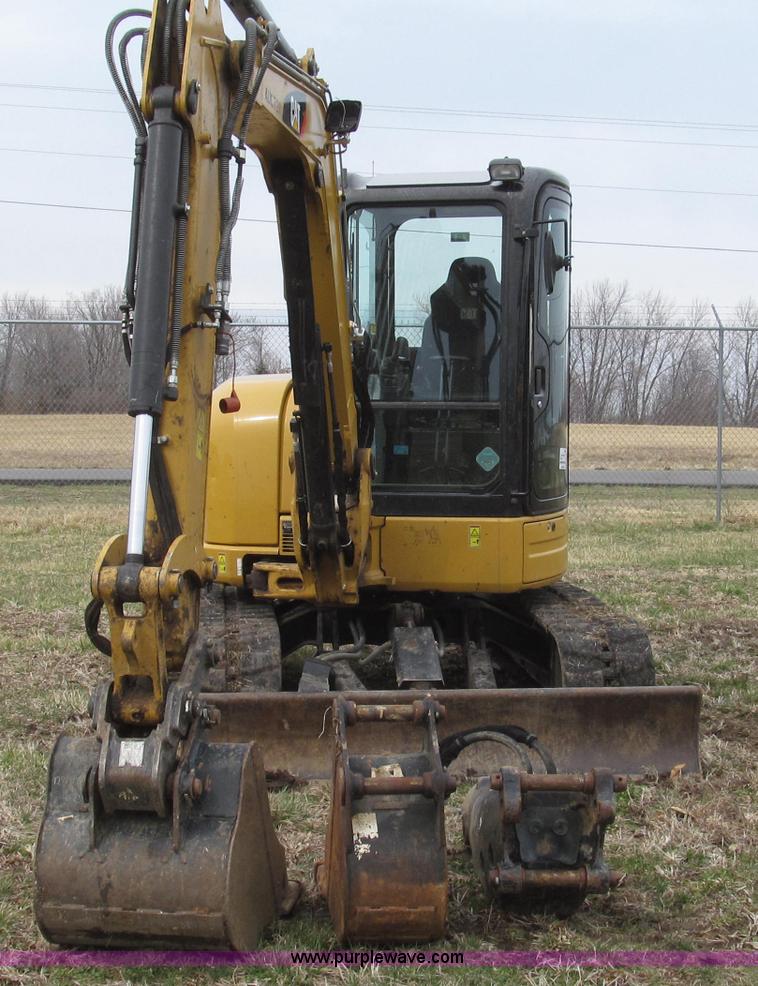 image for item G2343 2012 Caterpillar 305E CR series 4 mini hydraulic excavator