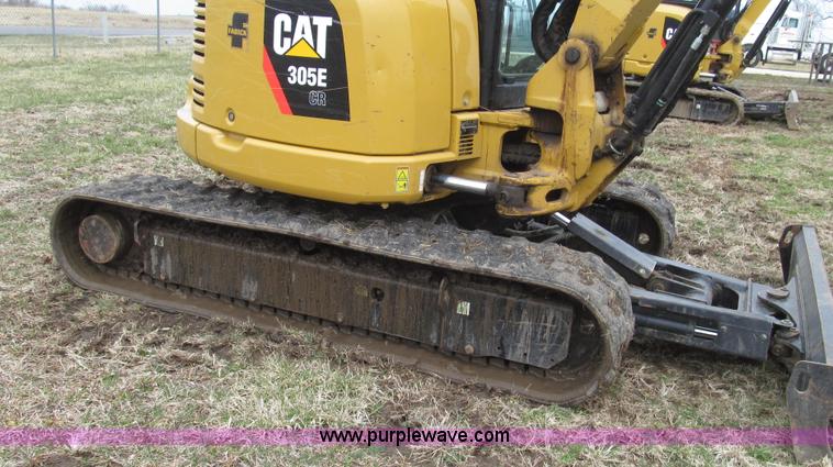 image for item G2343 2012 Caterpillar 305E CR series 4 mini hydraulic excavator