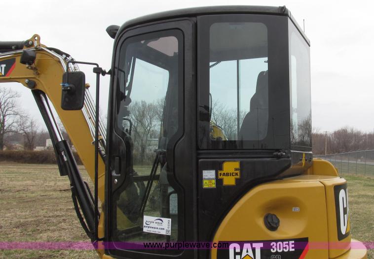 image for item G2343 2012 Caterpillar 305E CR series 4 mini hydraulic excavator