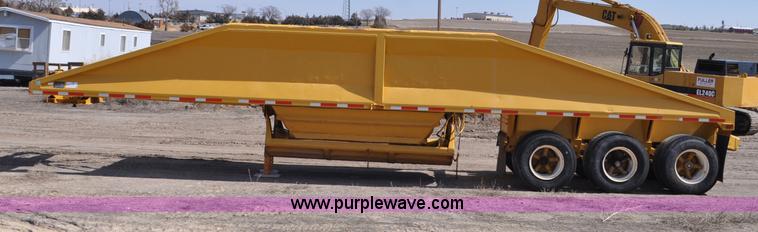 image for item G6442 1987 Midland belly dump trailer