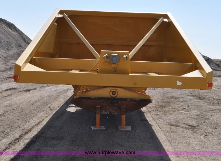 image for item G6442 1987 Midland belly dump trailer