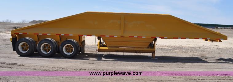 image for item G6442 1987 Midland belly dump trailer