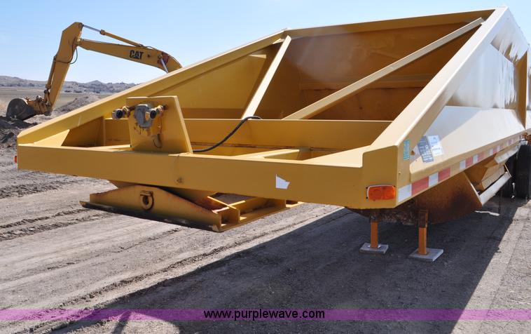 image for item G6442 1987 Midland belly dump trailer