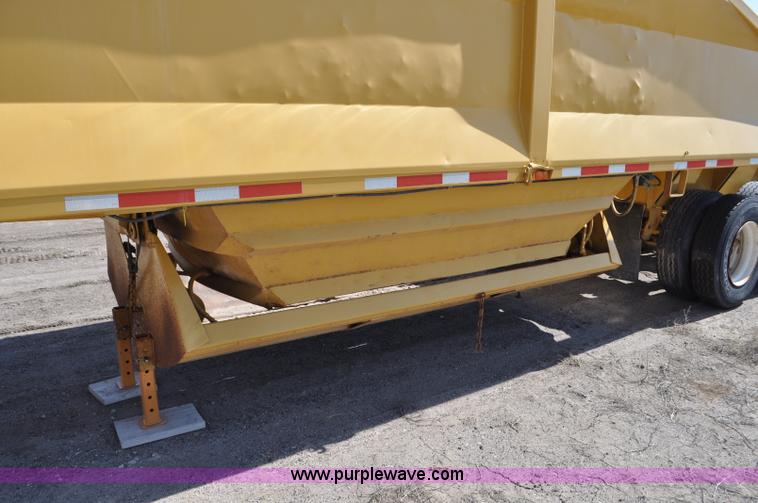 image for item G6442 1987 Midland belly dump trailer
