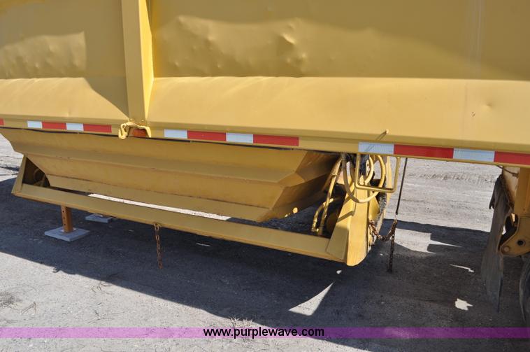 image for item G6442 1987 Midland belly dump trailer