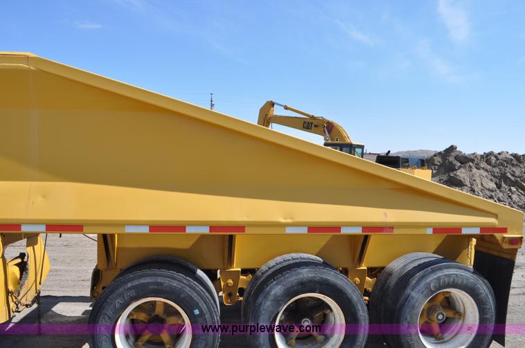 image for item G6442 1987 Midland belly dump trailer