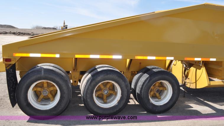 image for item G6442 1987 Midland belly dump trailer