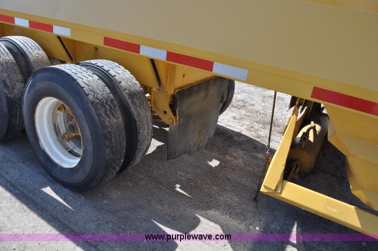 image for item G6442 1987 Midland belly dump trailer