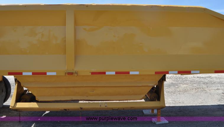 image for item G6442 1987 Midland belly dump trailer
