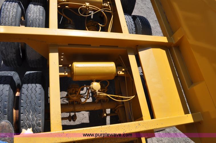 image for item G6442 1987 Midland belly dump trailer