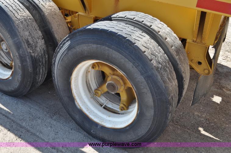 image for item G6442 1987 Midland belly dump trailer