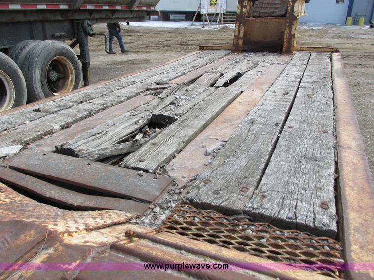 image for item G8796 1979 Hyster lowboy trailer