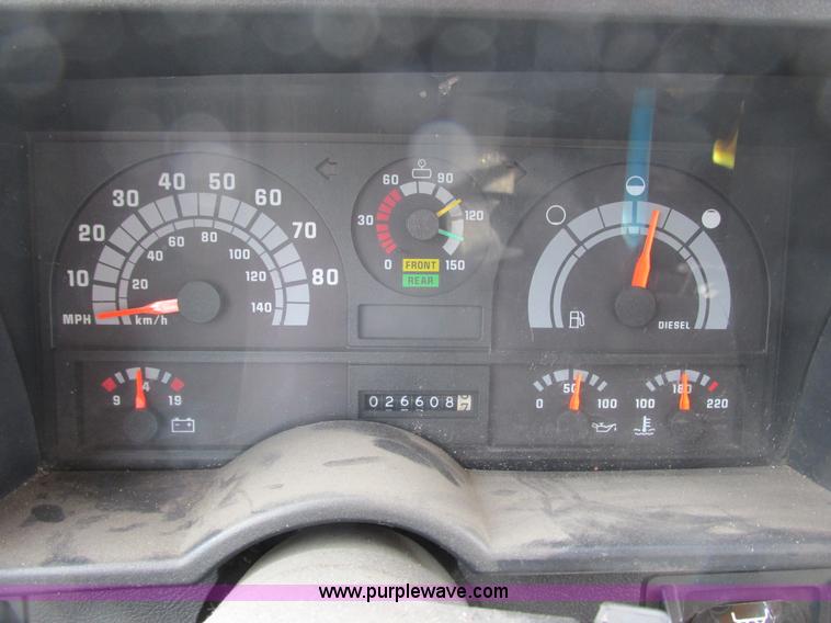 image for item G8799 1991 Chevrolet Kodiak salt spreader truck