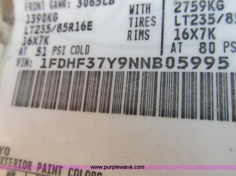 image for item G8800 1992 Ford F350 utility truck