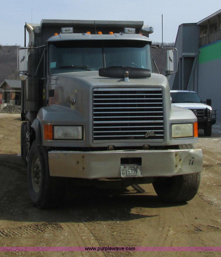 image for item G8803 2003 Mack CL713 Elite quad axle dump truck