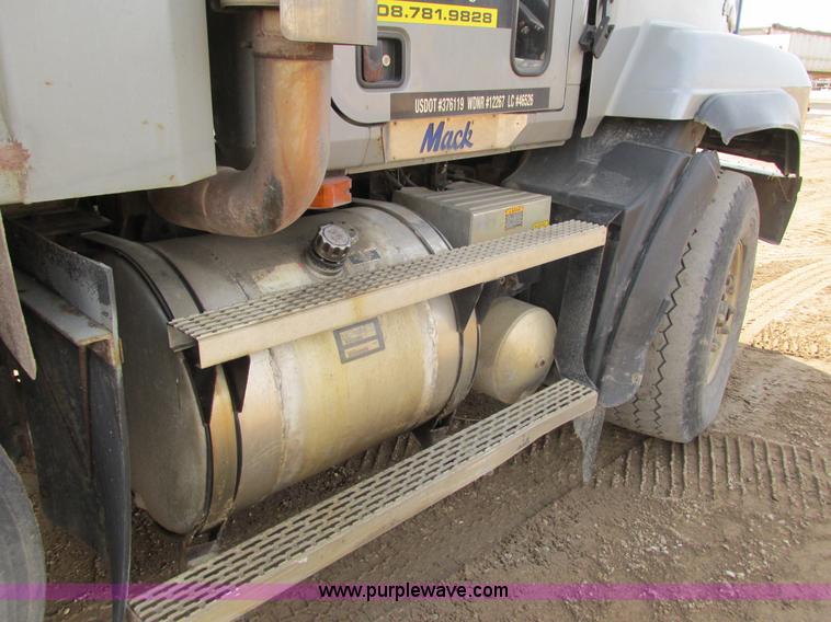 image for item G8803 2003 Mack CL713 Elite quad axle dump truck