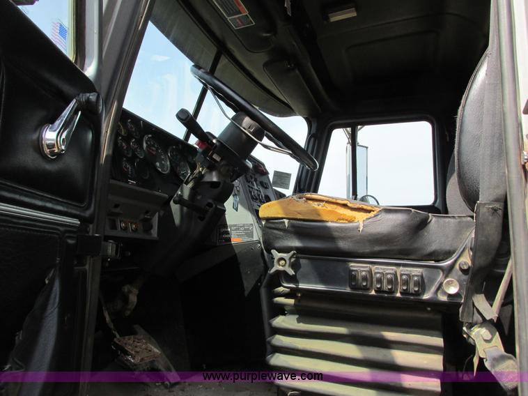 image for item G8803 2003 Mack CL713 Elite quad axle dump truck