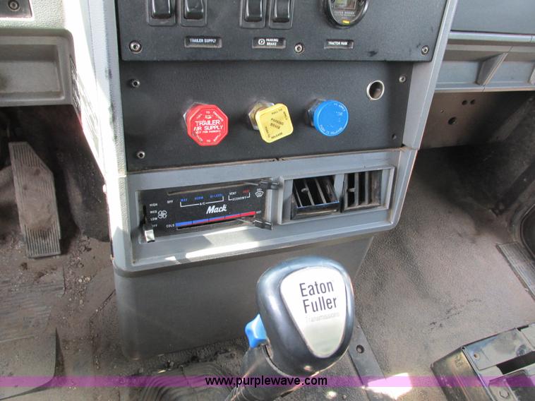 image for item G8803 2003 Mack CL713 Elite quad axle dump truck