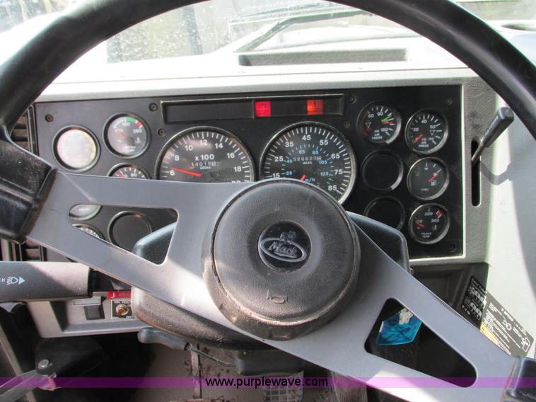 image for item G8803 2003 Mack CL713 Elite quad axle dump truck