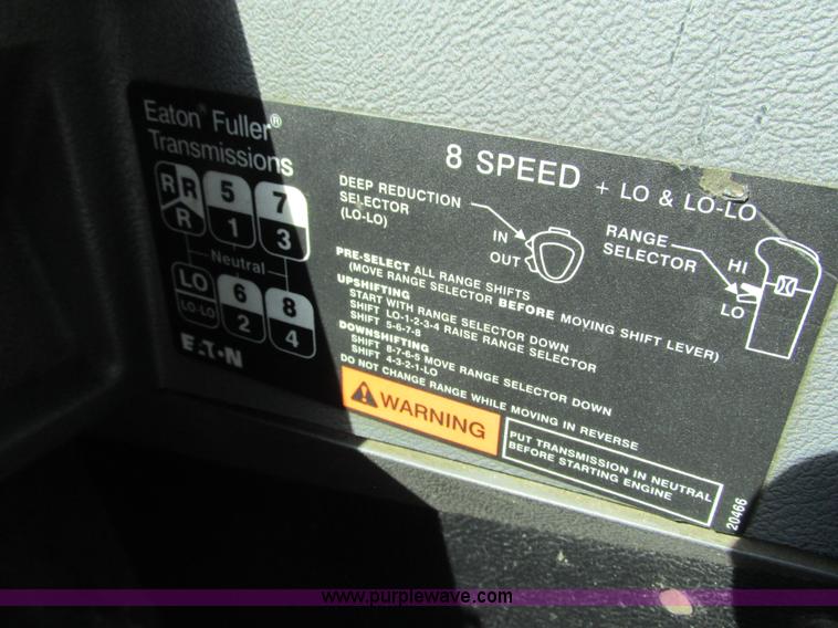 image for item G8803 2003 Mack CL713 Elite quad axle dump truck