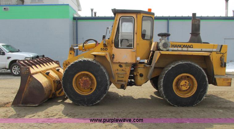 image for item G8805 1986 Hanomag 55D wheel loader