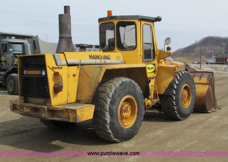 image for item G8805 1986 Hanomag 55D wheel loader