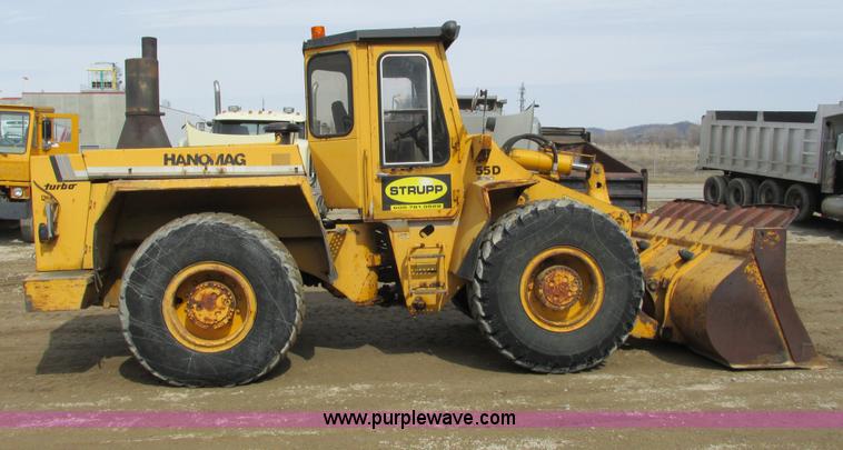 image for item G8805 1986 Hanomag 55D wheel loader