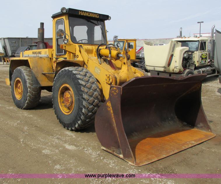image for item G8805 1986 Hanomag 55D wheel loader