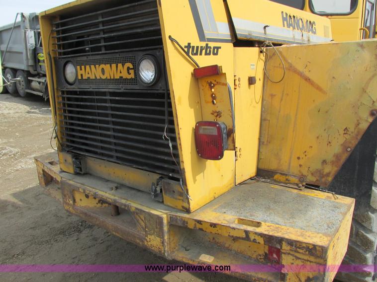 image for item G8805 1986 Hanomag 55D wheel loader