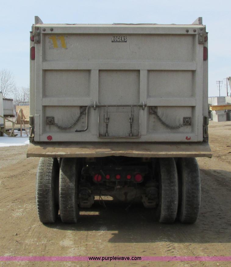 image for item G8806 1993 Mack RB688S quad axle dump truck