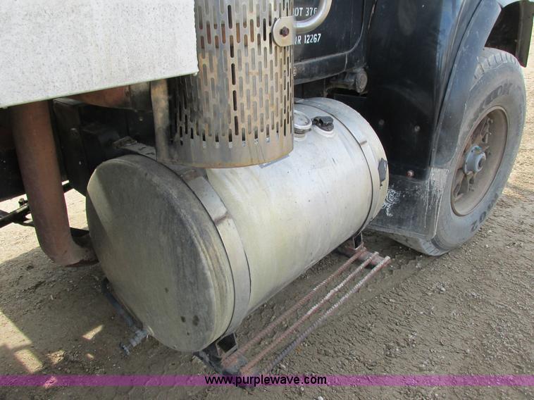 image for item G8806 1993 Mack RB688S quad axle dump truck